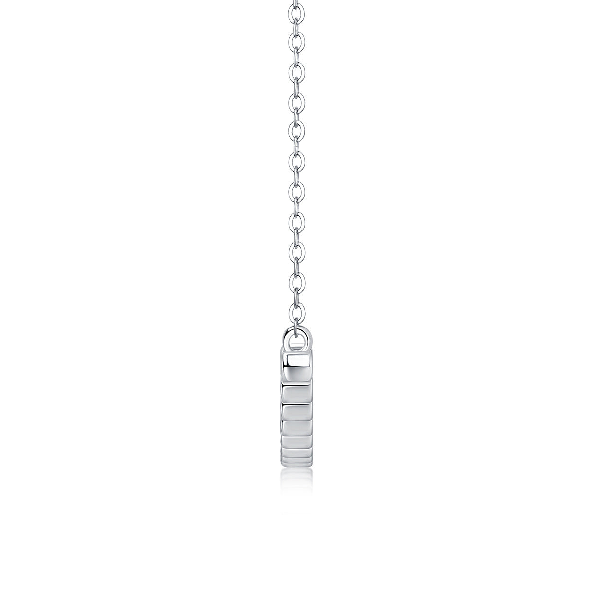 Floating World - Fashionable And Luxurious Diamond Jewelry Pendant Set With Moissanite S925 Sterling Silver And Platinum-plated